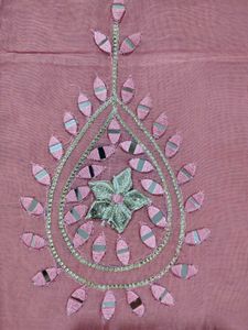 Gotapatti Unstitched Suit Set