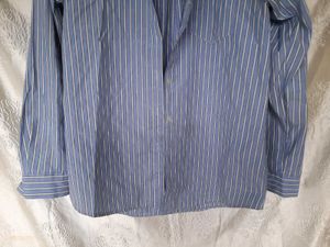 Striped Button-Down Shirt