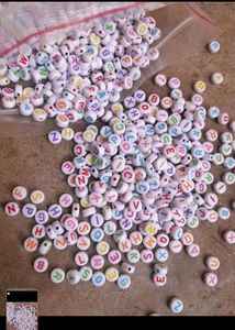 150 Pcs Letter Beads