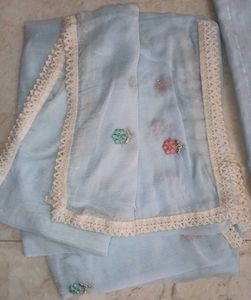 UNSTITCHED SALWAR KURTI FABRIC WITH DUPATTA