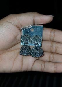 Peacock Jhumka Earrings