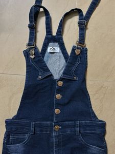 Denim Overalls - Size M
