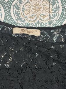 Black Lace Midi Dress