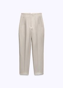 Oyster White ZARA PANTS