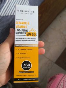 Dr. Sheth's Sunscreen SPF 50