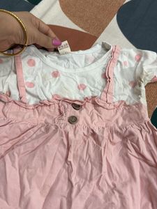 Kids Cotton Casual Dress