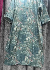 Floral Print Kurti with Pants