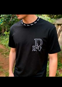 Dior Black Graphic T-Shirt