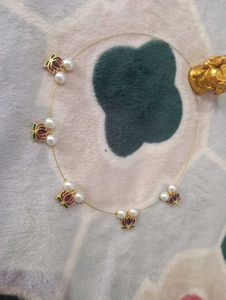 Lotus Pearl Necklace