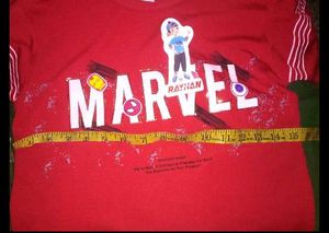 Red Marvel T-Shirt With Jeans Pant