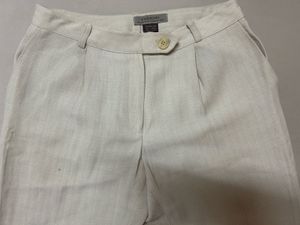Cream Summer Trousers Women