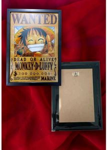 Wanted MONKEY D LUFFY Anime Frame 1 Pcs