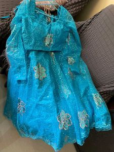 Self Design Lehenga Choli With Dupatta
