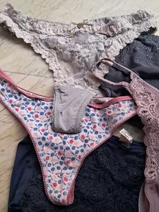 Five Imported Fabric  Thong Panty