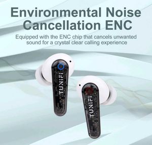 Tunifi IMMERSE Transparent TWS Ear Buds Wireless.