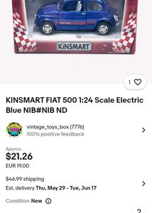 Flat 500 Model Imported