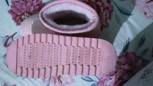 Cute Pink Daisy Boots