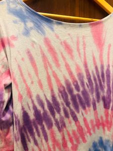 Tie-Dye 3/4 Sleeve Top