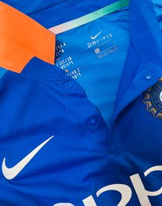 Original Indian Cricket Team Jersey From Nike