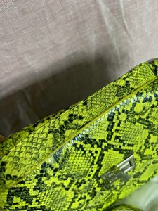 Imported Snake Skin Two Way Bag