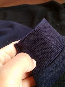 Boys Blue Printed Hoodie