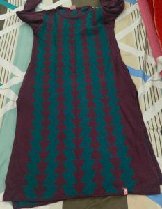 Woolen kurta and pant set