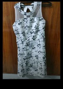 Off White Western One Piece Dress