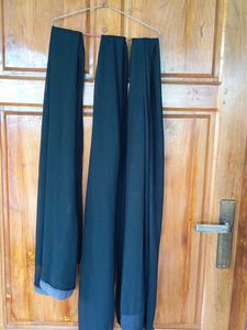 Elegant Black Shwall