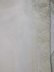 Elegant embroided White Kurta