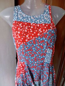 Floral Patchwork Dress