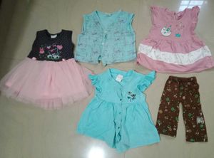 Cute Baby Girl Dress Bundle