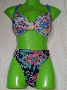 40c Flower Designl Bikini Set