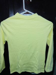Yellow Long Sleeve Top