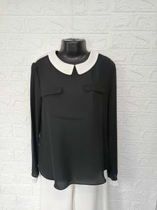 Korean Black Solid Top