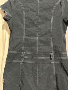 Black Denim Shortdress
