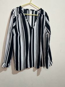 Striped Blouse Outfit