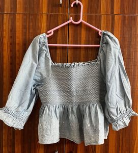 Denim Top