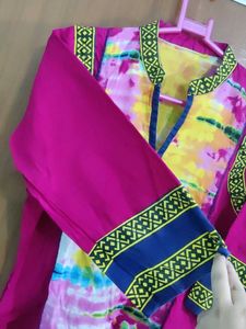 Dye n Tie Kurti