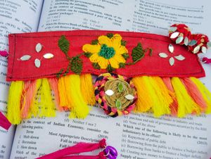 Handmade Febric Embroidery Chocker