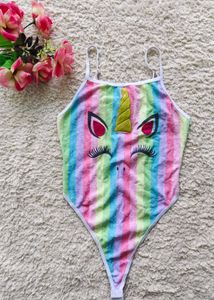 Rainbow Unicorn Bodysuit
