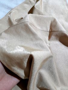 Golden Sleeveless Party Tops