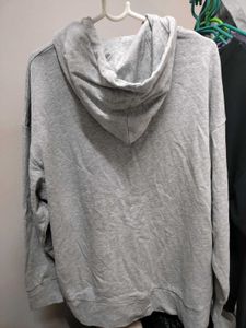 Grey Zip-Up Hoodie