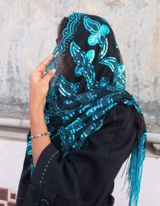 Sequinned 🥀 Dupatta🌠cum Scarf