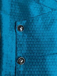 Teal Blue Kurta for Men