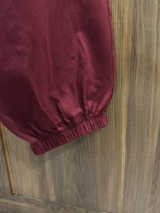 Maroon Casual Pants