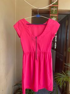 MANGO NeonPink Dress