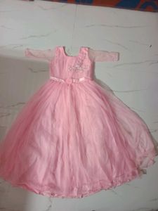 baby pink colour dress