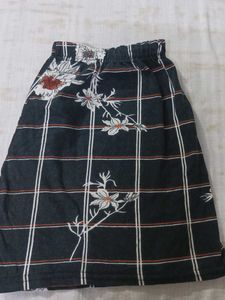 Floral Plaid Shorts