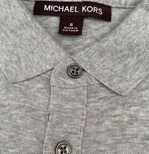 Michael Kors Gray Polo - Size S