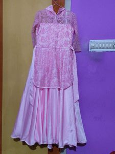 Pink Lace Dress